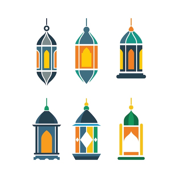 Islamic lanterns icon