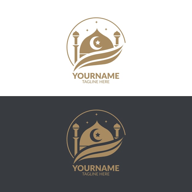 Islamic logo template