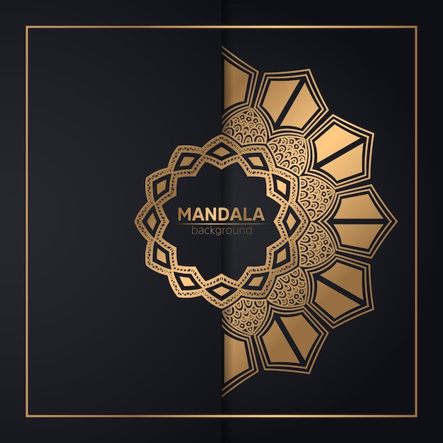 Islamic Luxury Mandala Background