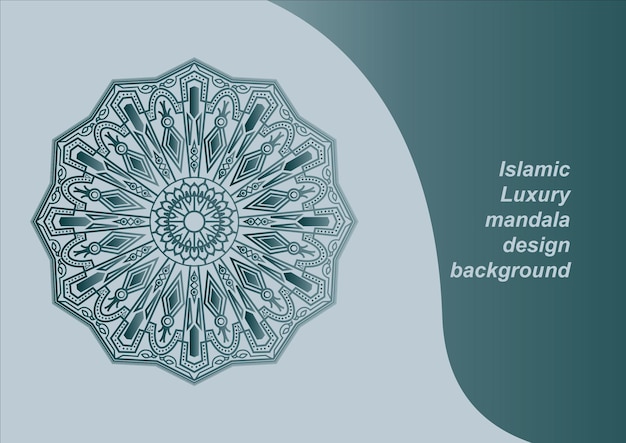 Islamic luxury Mandala new design Vector Premium 00a6