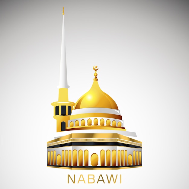 イスラム マスジド ナバウィ モスク ベクトル