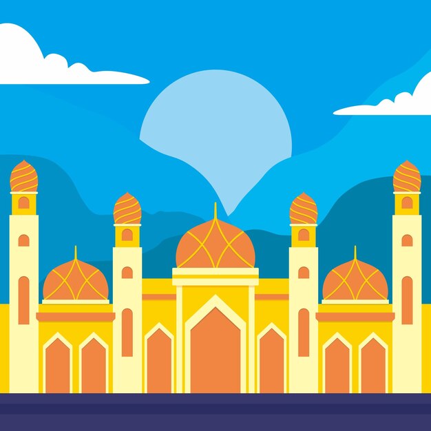 Islamic mosque background