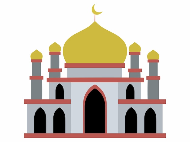 Islamic Mosque for Ramadhan Kareen Background