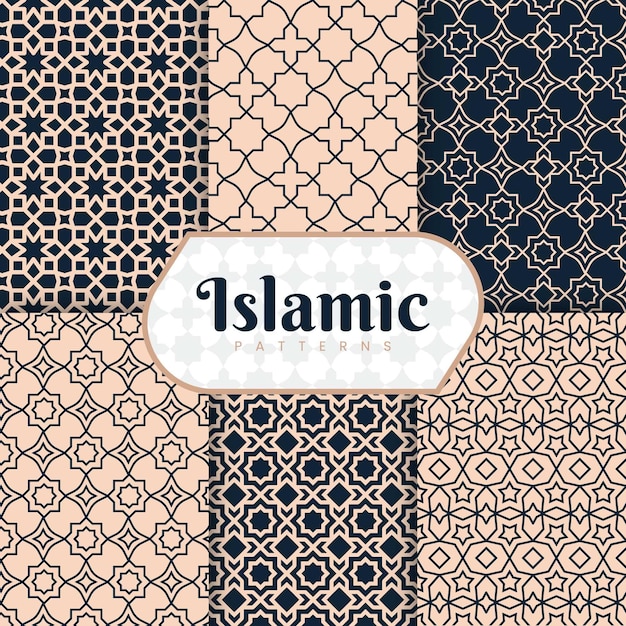 Islamic ornament patterns