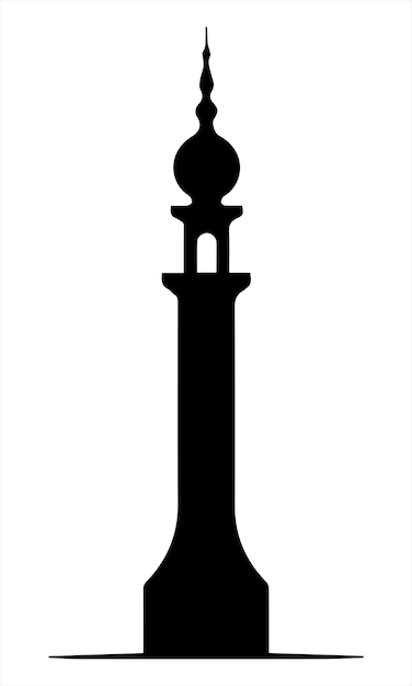 Islamic Ornaments Minaret Vector Collection of Silhouette Designs and amp illustration