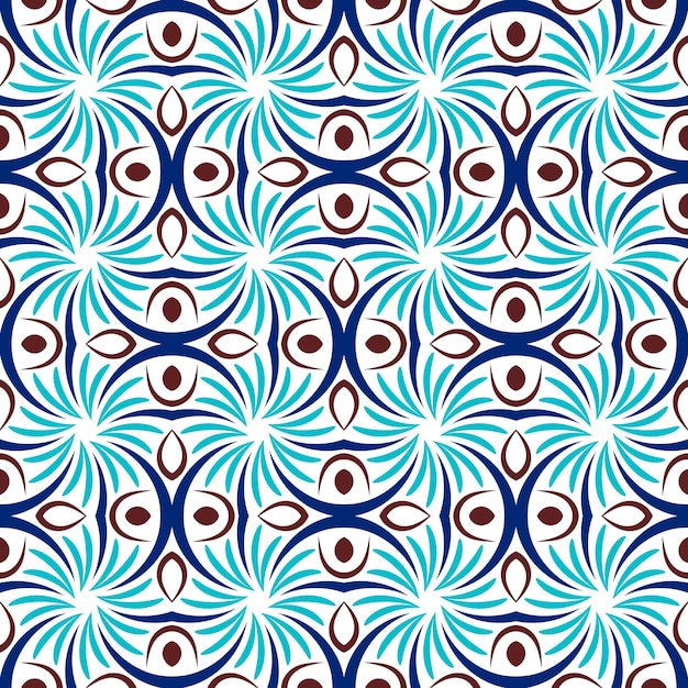 이슬람 패턴 아랍어 인도 일본 모티브 만달라 무 ⁇  패턴 민족 보헤미안 배경 포장 및 스크 ⁇ 북 종이 추상적인 꽃 천 인쇄  ⁇ 터 일러스트레이션