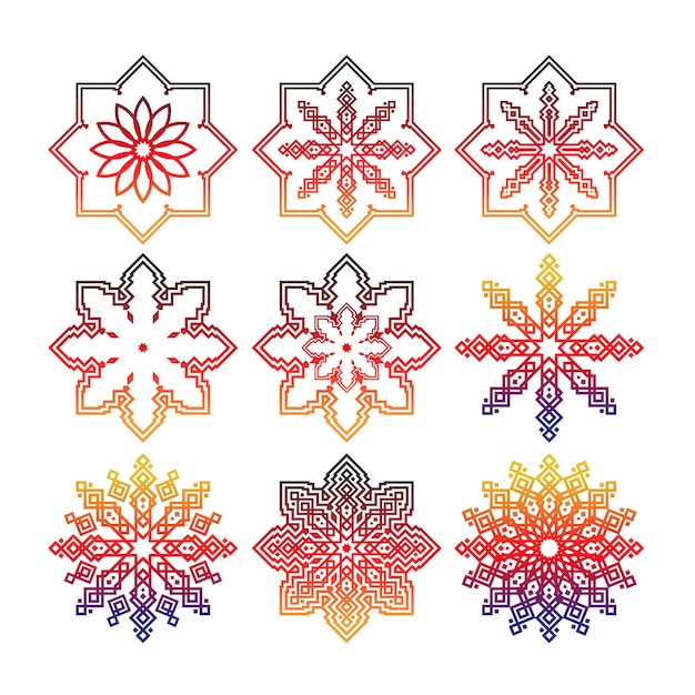 Islamic pattern ornament