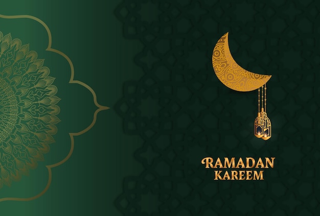 Islamic Ramadan Kareem Background Illustration