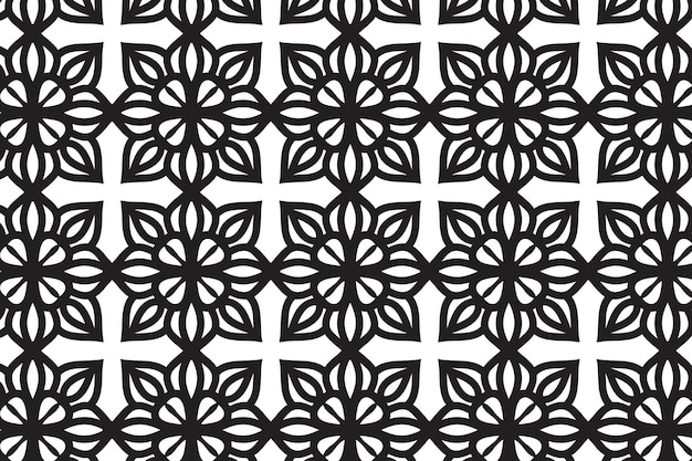 Islamic seamless pattern with arabic and islamic ornament