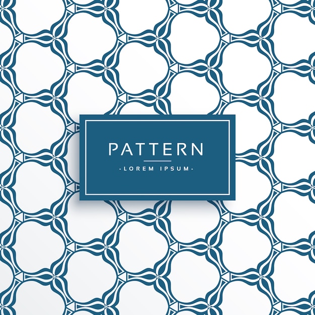 Islamic style vector pattern background