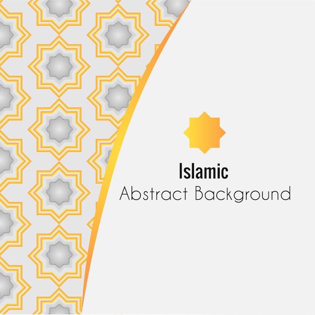 Vector islamitische abstracte achtergrond