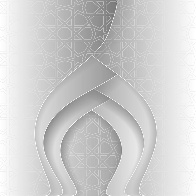Vector islamitische geometrische achtergrond
