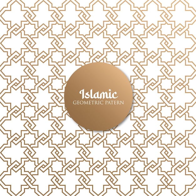 Islamitische geometrische patroonachtergrond