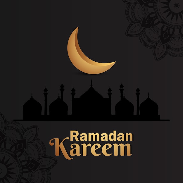 Islamitische groet ramadan kareem achtergrond