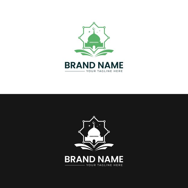 Islamitische IT of Tech Logo Design