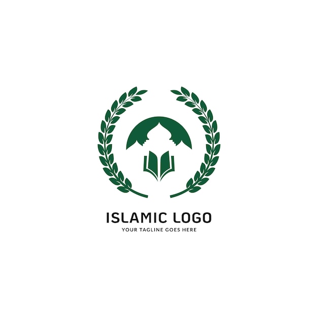 Islamitische Logo vector ontwerpsjabloon.