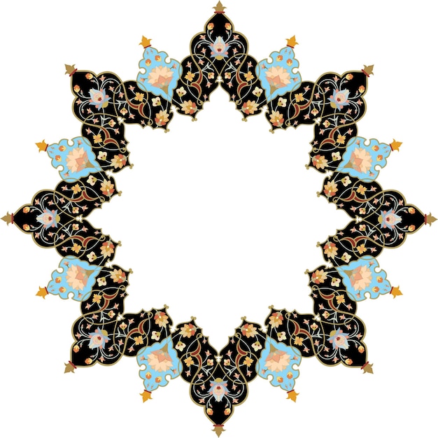 Vector islamitische ornamentversieringen voor de maand ramadan, eid en moskeeversieringen