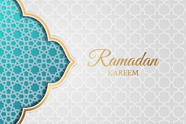 Islamitische ramadan kareem achtergrond