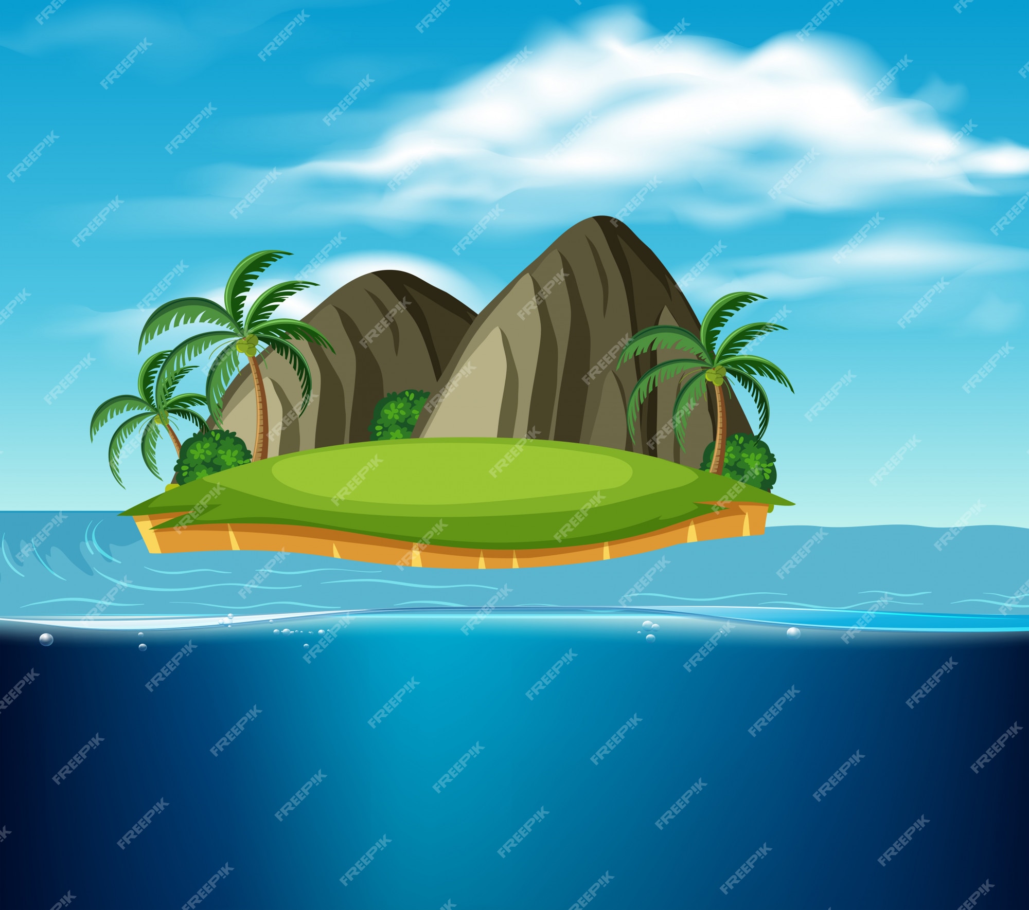 clipart caribbean islands