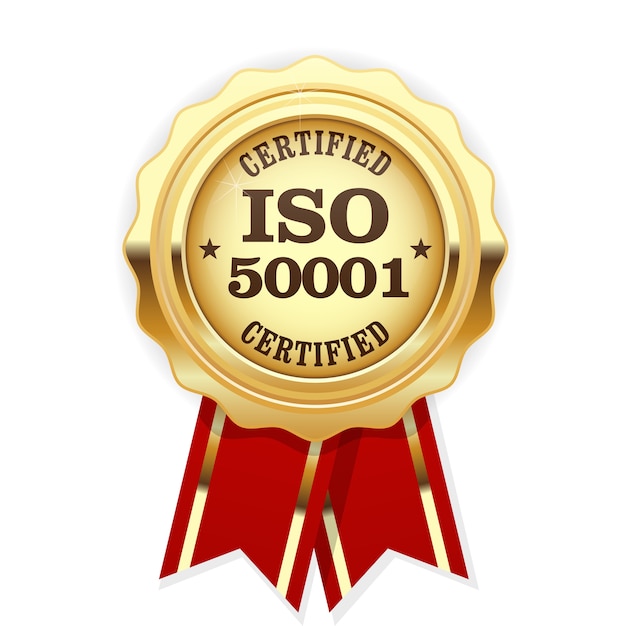 Medaglia certificata iso 50001