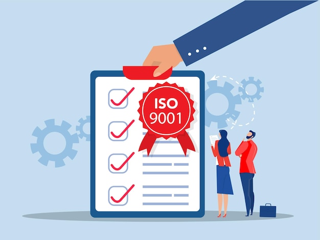 Iso 9001システムと国際認証の概念分析と基準品質の合格