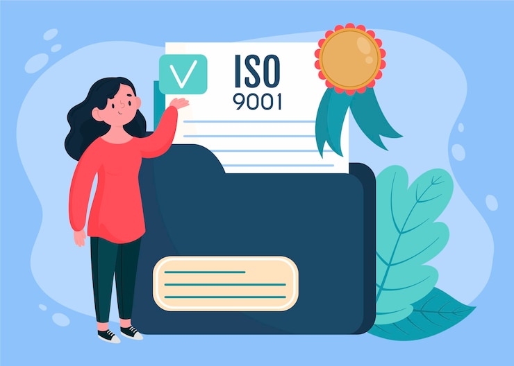 Vector iso 인증 그림