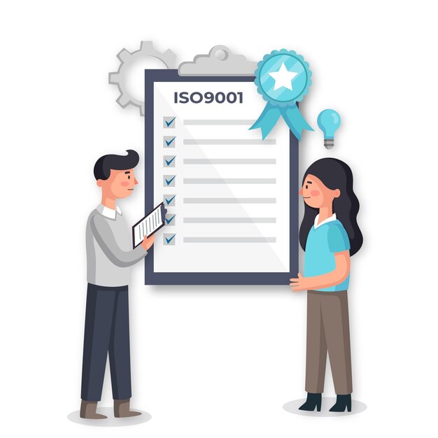 Iso-certificeringsconcept