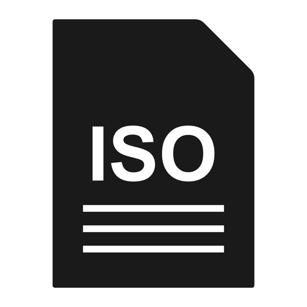 Vector iso icon vector