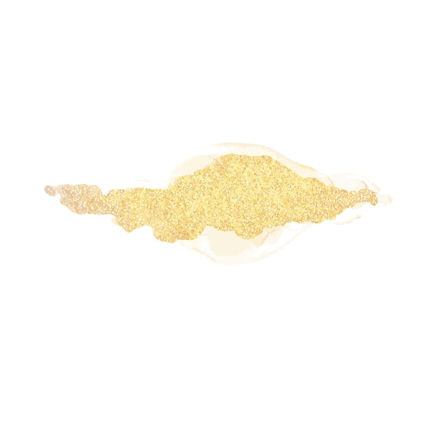 Isolated abstract gold spots. luxury background. Watercolor glitter splash