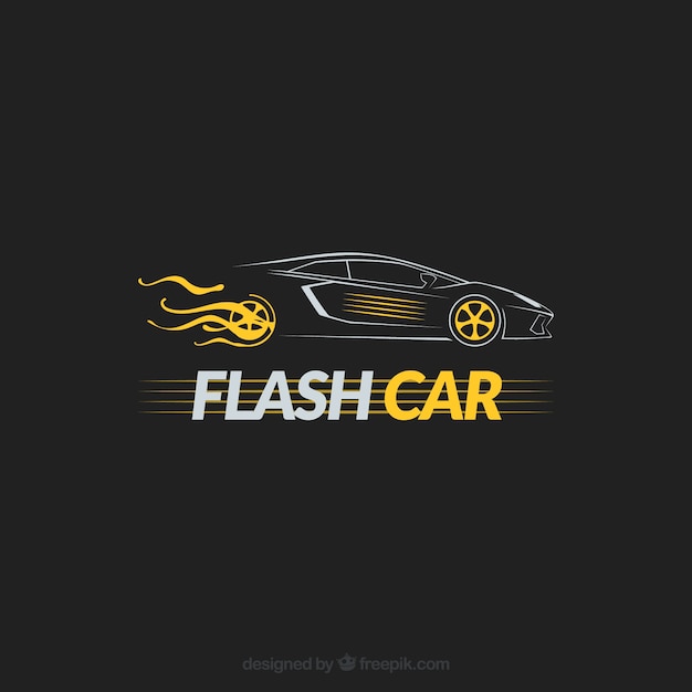 Vector isolated car logo