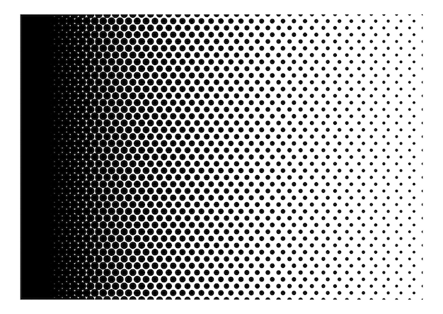 Isolated halftone background design element premium vector