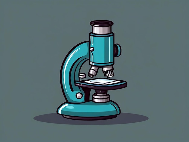 isolated Isolated microscope cartoon design vector