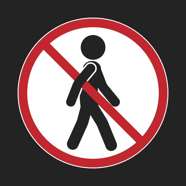 Vector isolated label design do not enter sign no trespassing authorized personnel only staff only