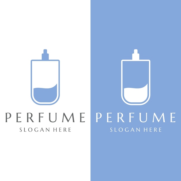 Isolated luxury perfume perfume cosmetic creative Logo design can be used for business company cosmetic and perfume shop