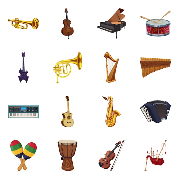 Isolated object of music and tune icon. collection of music and tool stock symbol for web.
