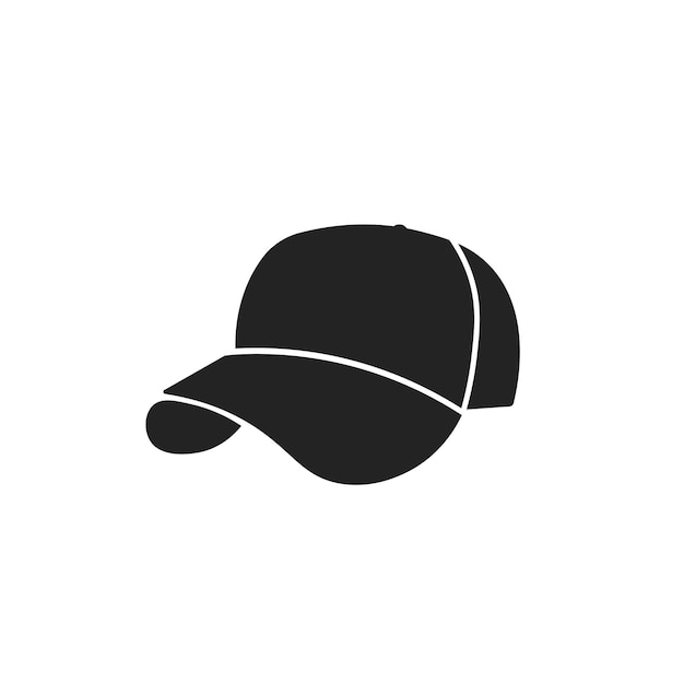 Isolated pictogram icon of sport baseball cap sport hat snapback head wear