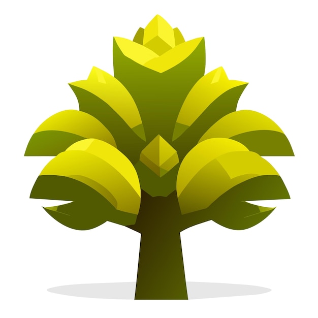 Isolated Pineapple Tree HighResolution Vector Artwork