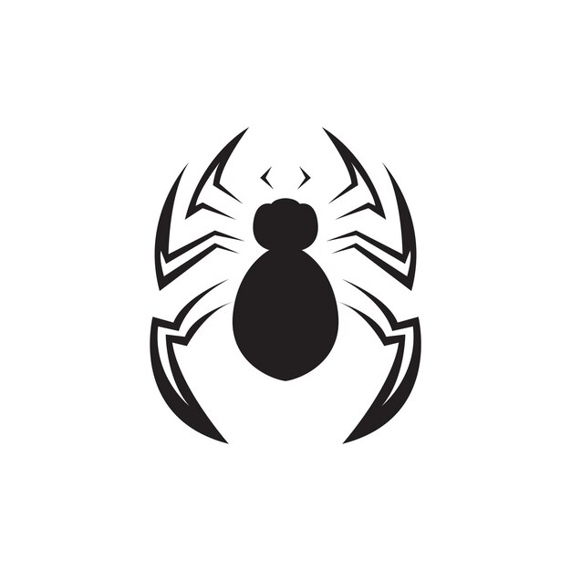 Isolated widow spiders logo design vector graphic symbol icon illustration creative idea