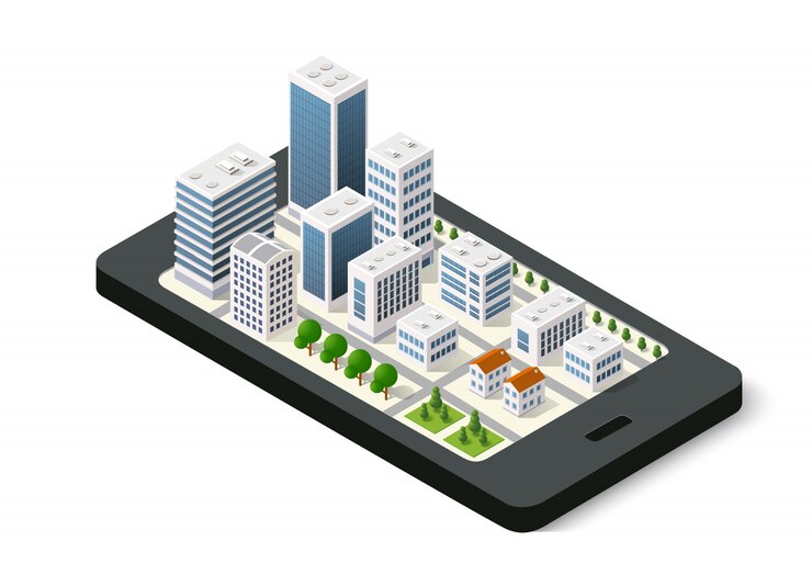 Vector isometric 3d navigation