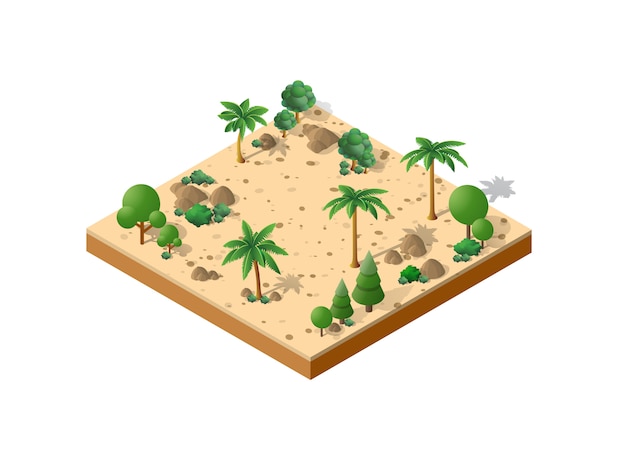 Isometric 3D park