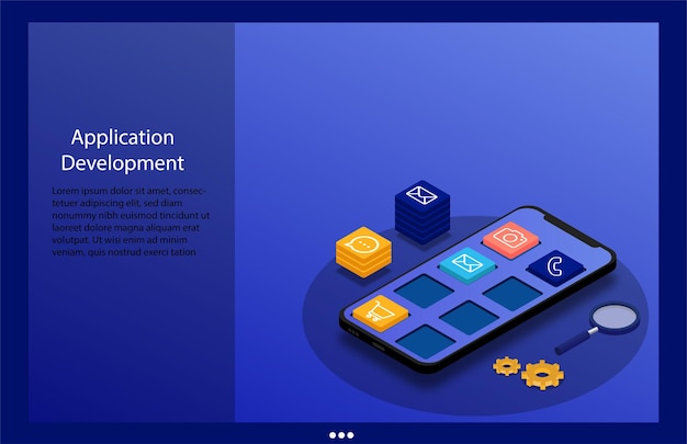 isometric application development