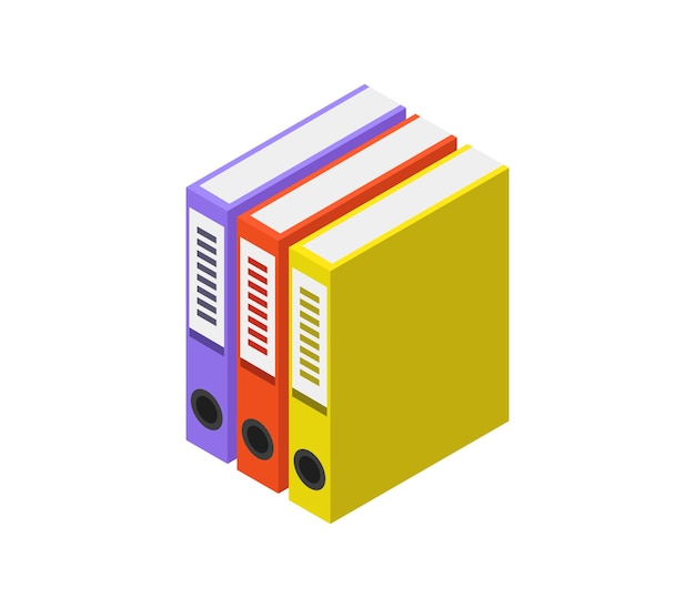 Isometric binder