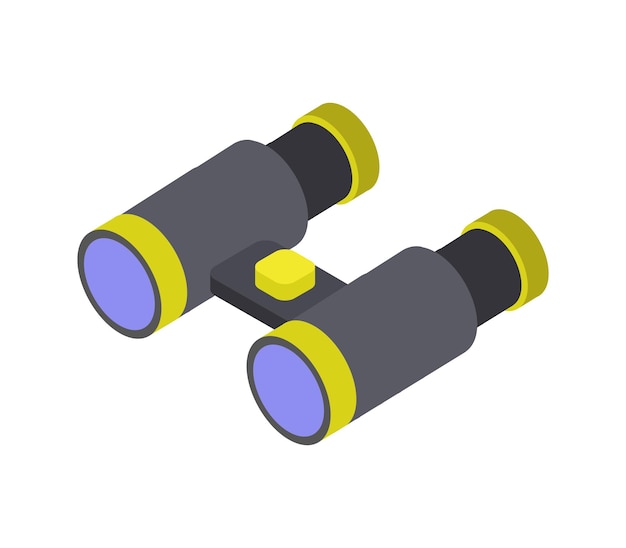 Isometric binoculars