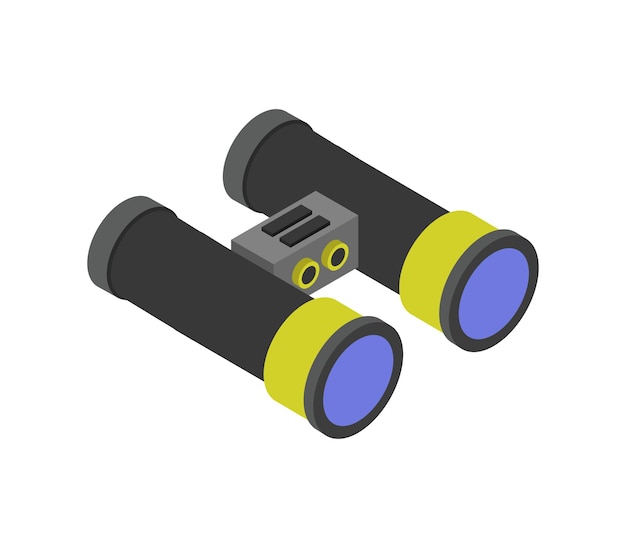 Isometric binoculars