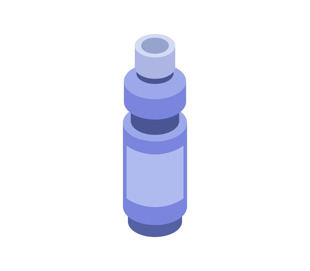 isometric bleach bottle