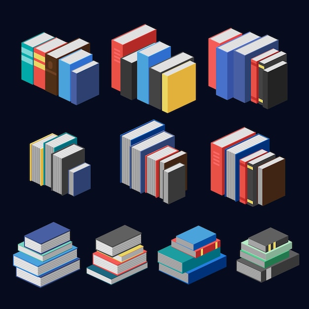 Isometric books