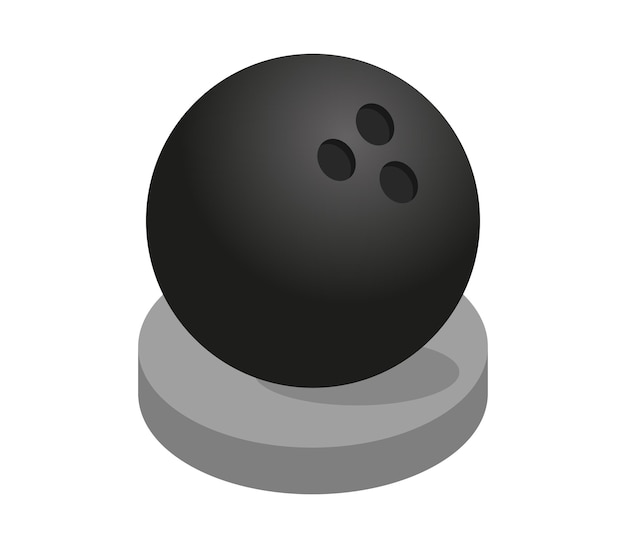 Isometric bowling ball