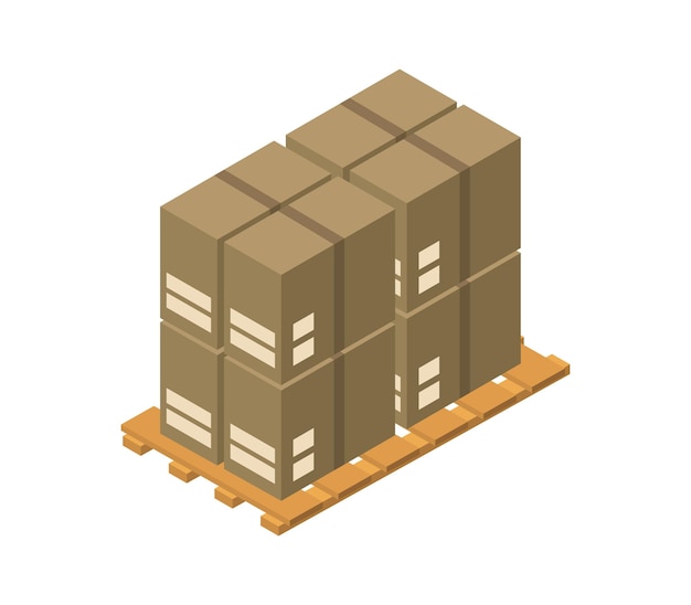 Vector isometric box