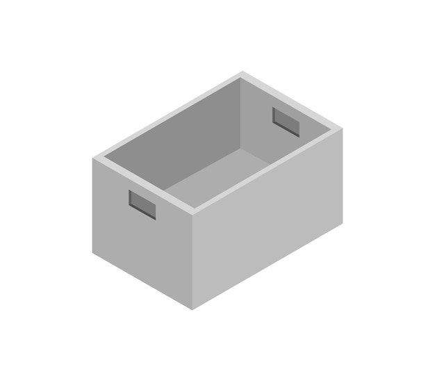 Isometric box