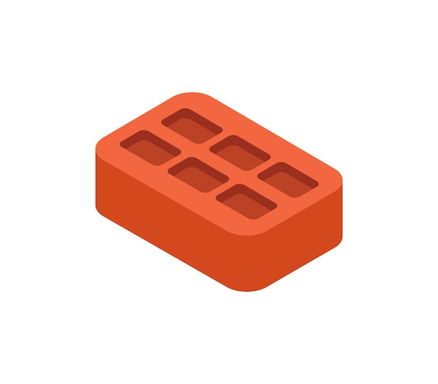 Isometric brick